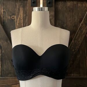 Victorias Secret body by Victoria lined strapless bra Sz-36D